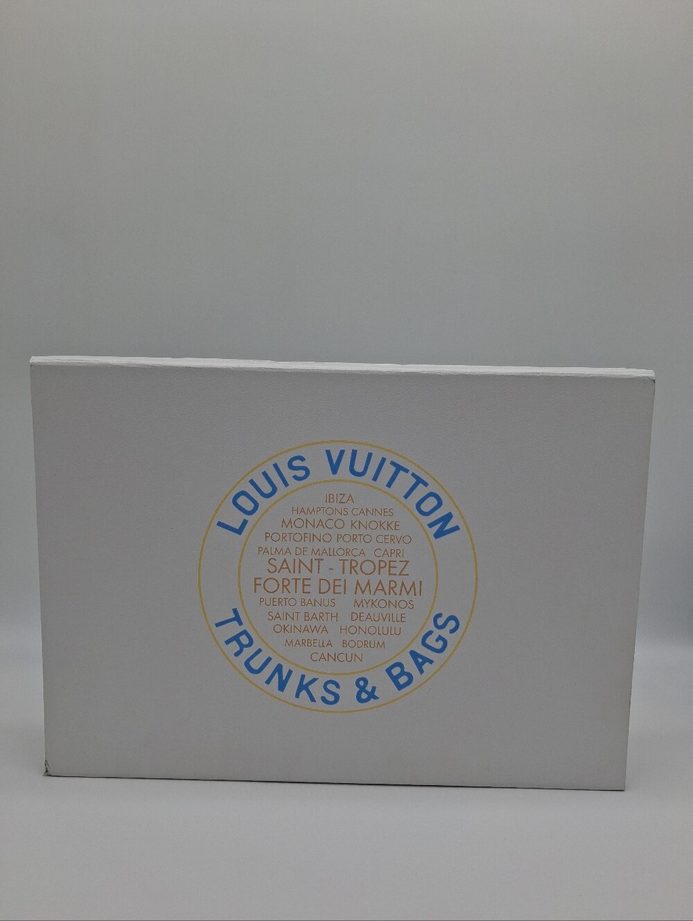 LOUIS VUITTON Trunks & Bags Destination Gift Box Tissue Paper Card Packaging